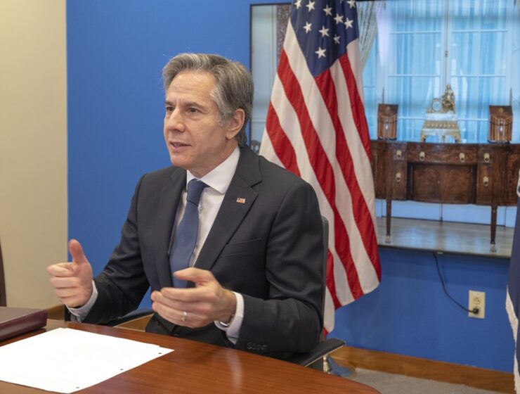 Госсекретарь США потребовал от Лаврова вести переговоры о европейской безопасности с участием Украины