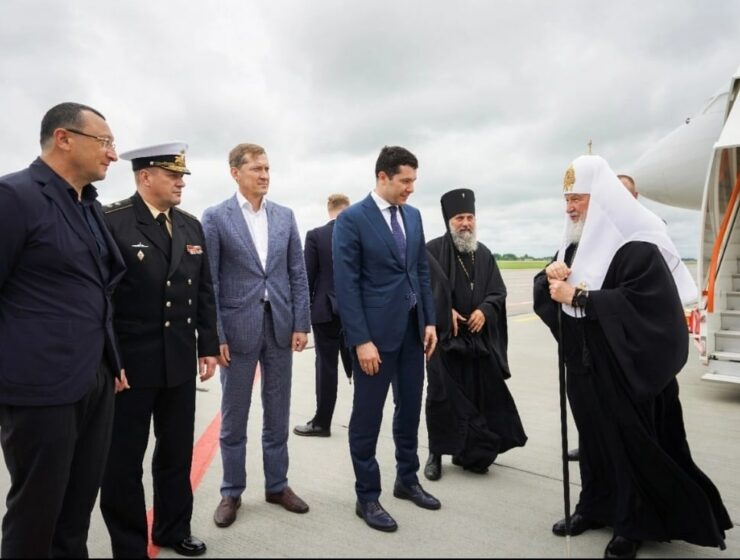 Патриарх Московский и всея Руси Кирилл прибыл в Калининград