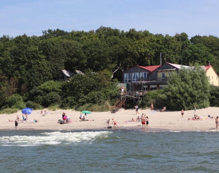 Спасатели показали один из самых опасных участков пляжа Балтийского побережья