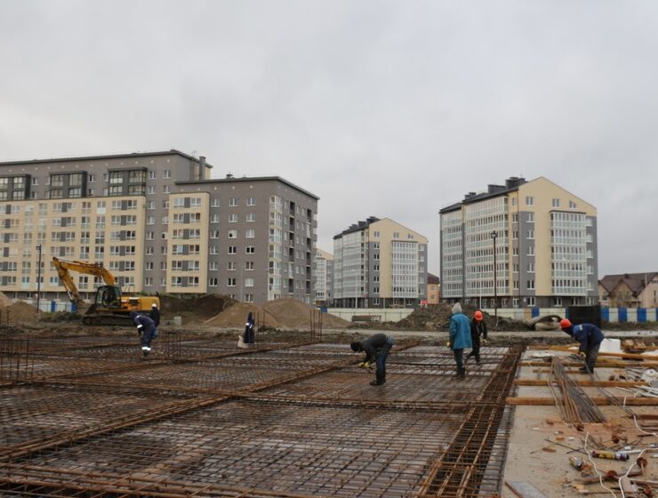 На четверть возрос объём введенного жилья в Калининградской области – до 8,6 тысячи квартир