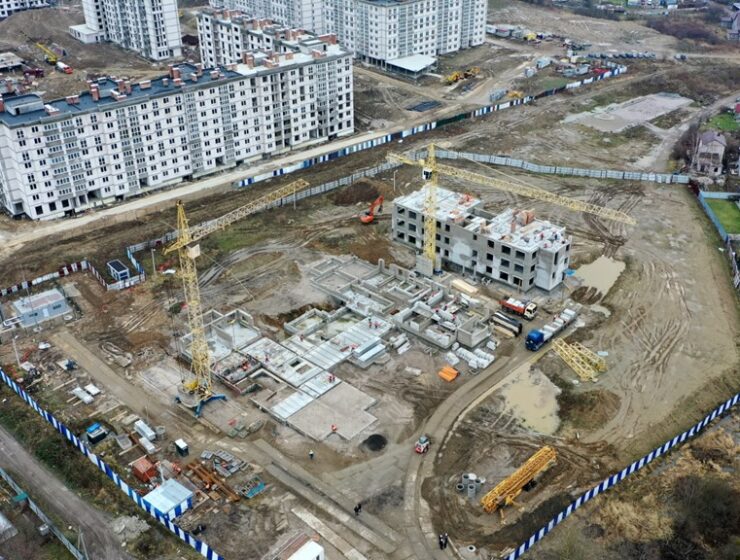 На четверть вырос  объём введённого жилья в Калининградской области – до 10 тысяч квартир