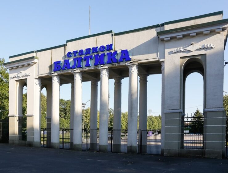 Росреестр поставил на кадастровый учёт главный вход стадиона «Балтика»