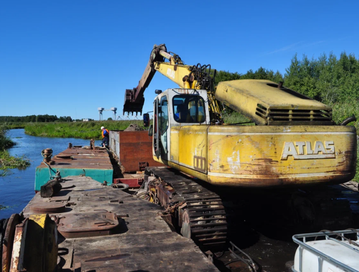 В Калининградской области на повестке дня - расчистка рек и ликвидация свалок