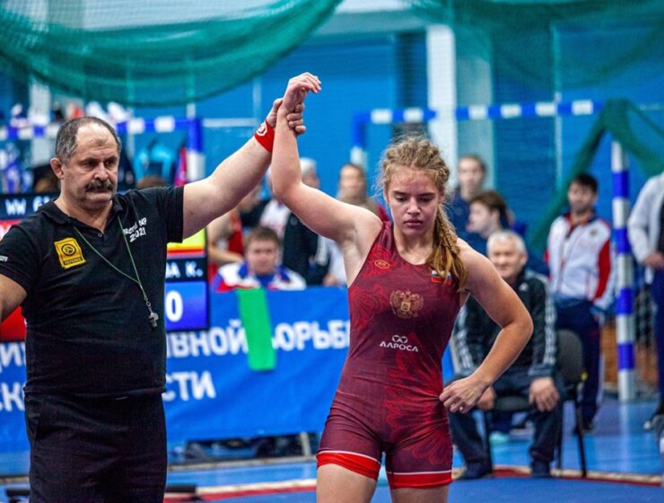 Спортсменка из Калининграда Екатерина Радышева выиграла первенство России по борьбе