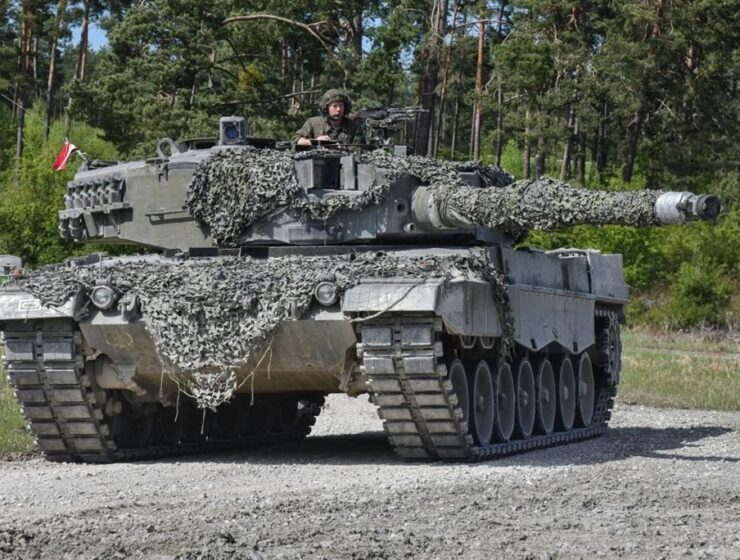Польша передаст Украине роту немецких танков Leopard