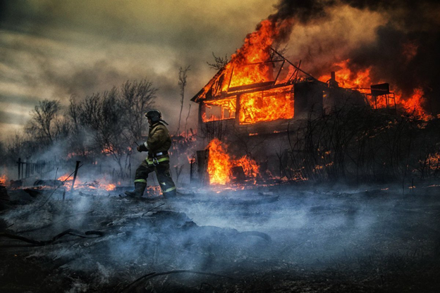 В Калининградской области новогодние праздники обернулись гибелью в пожарах двух человек