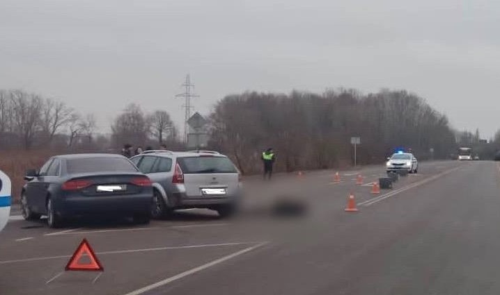 Водитель «Рено» погиб после столкновения с «Ауди» на развязке в Васильково