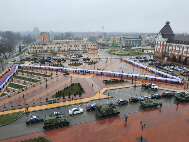 Калининградской области прошел автопробег в поддержку участников СВО