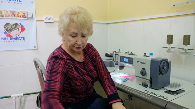 Калининградские женщины открыли швейный цех в помощь землякам, участвующим в СВО
