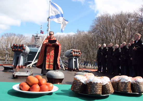 В день Святой Пасхи военнослужащие БФ отведают традиционные пасхальные угощения