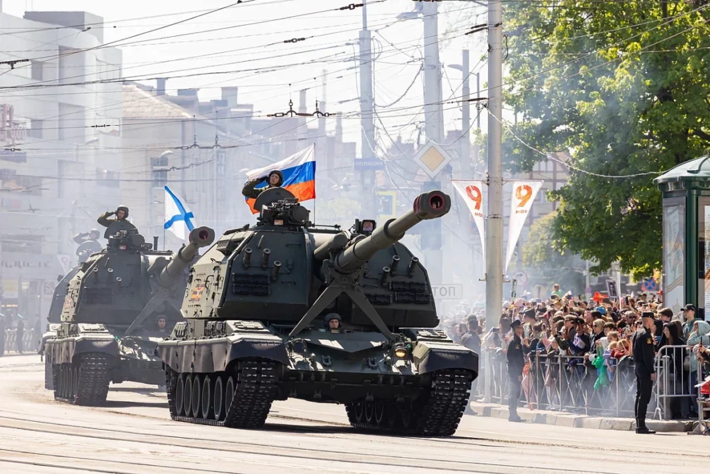 В Калининграде состоялся парад войск в честь 78-й годовщины победы в Великой Отечественной войне