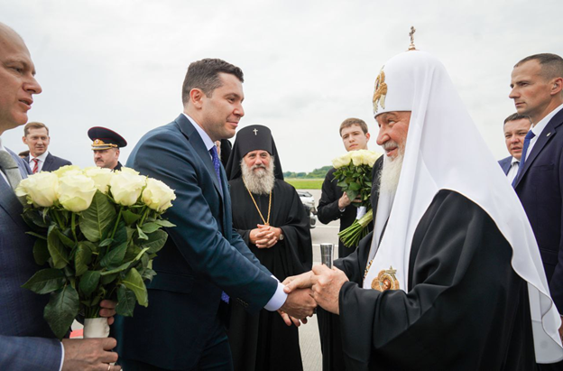 В Калининград прибыл Патриарх Кирилл