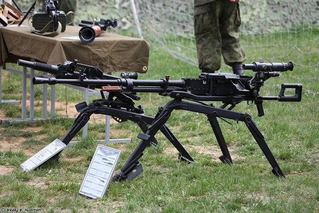 Военнослужащие БФ выполнили стрельбы из крупнокалиберных пулеметов «Утёс»