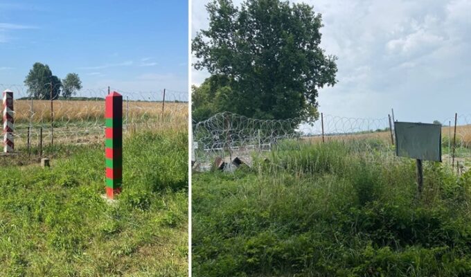 Алиханов показал, как выглядит граница между Россией и Польшей в Калининградской области