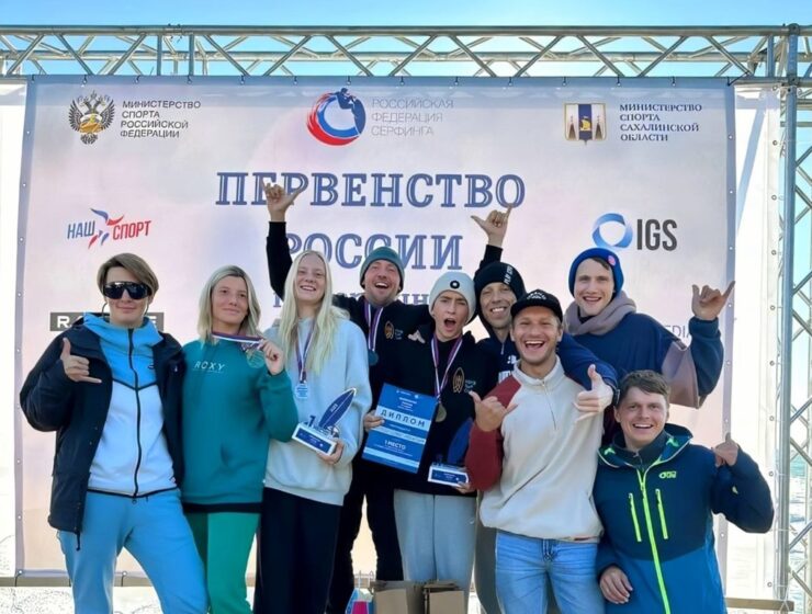Калининградские сёрферы завоевали 4 медали чемпионата и первенства России
