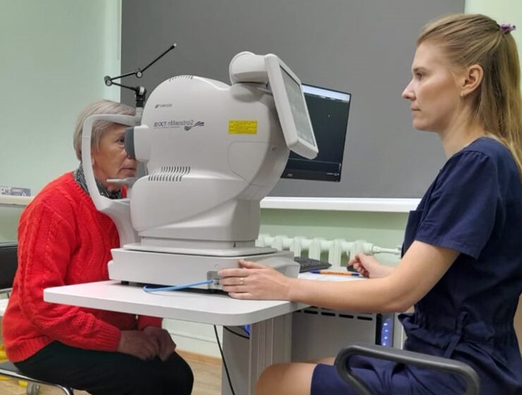 В поликлинике областной больницы заработал современный оптический томограф