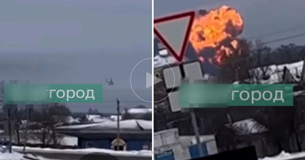 Под Белгородом разбился Ил-76 с большим количеством людей на борту