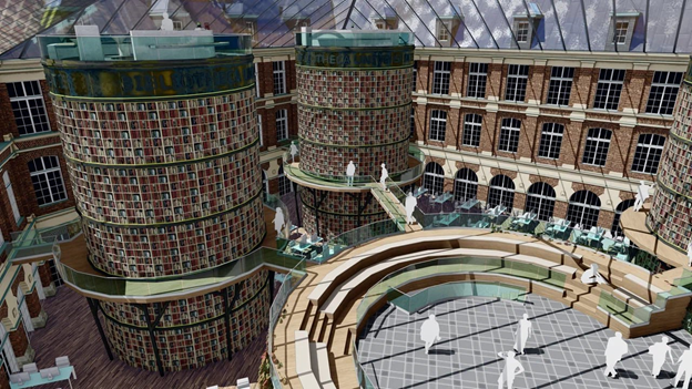 В Калининграде Путину представили макет будущей библиотеки кампуса "Кантиана"