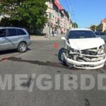На улице Горького в Калининграде столкнулись две «Тойоты»