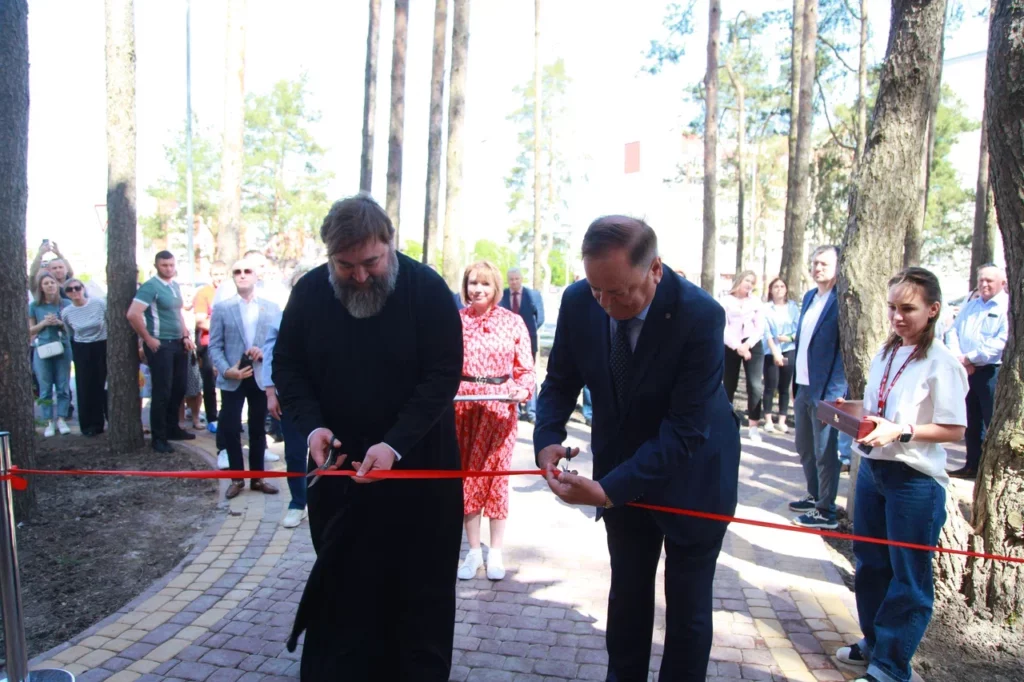 Храмовый комплекc открыли на территории Дворца спорта «Автотор-Арена» в Калининграде