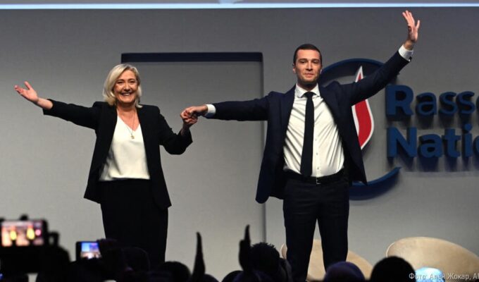 Партия Марин Ле Пен может получить большинство мест во французском парламенте