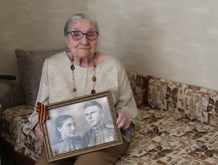Ветеран Великой Отечественной войны Екатерина Плужникова отмечает вековой юбилей