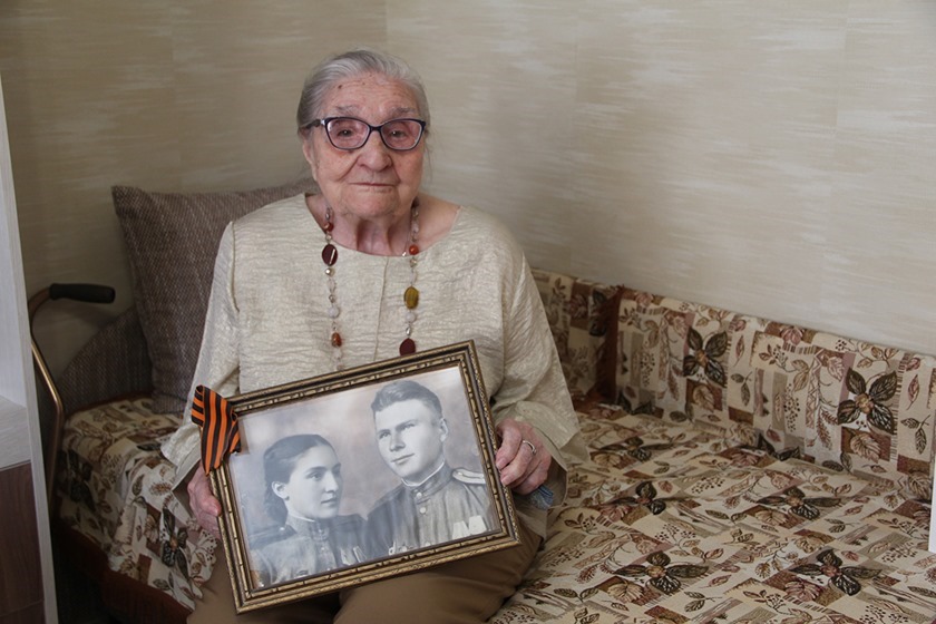 Ветеран Великой Отечественной войны Екатерина Плужникова отмечает вековой юбилей