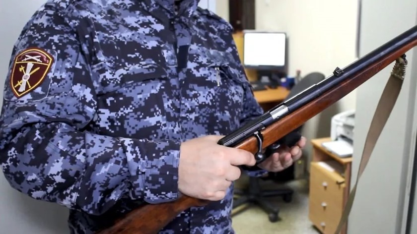 За неделю у 18 жителей Калининградской области изъяли оружие