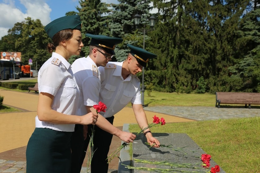 Калининградские таможенники почтили память солдат и офицеров Первой мировой войны