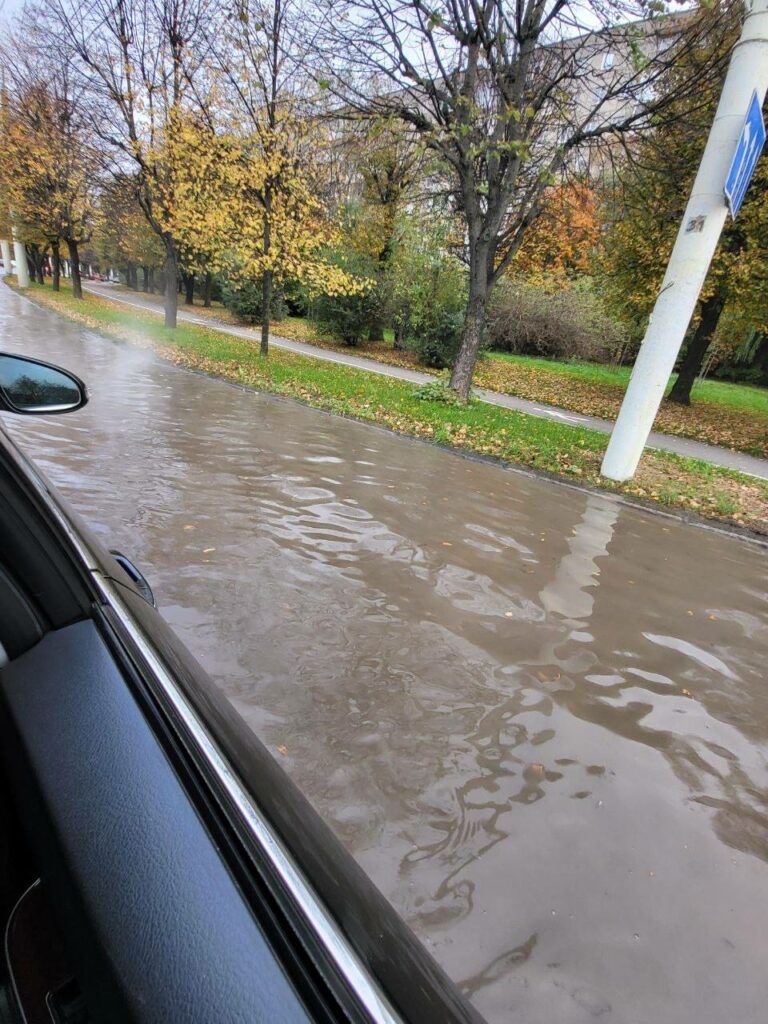 Кипяток затопил улицы Калининграда