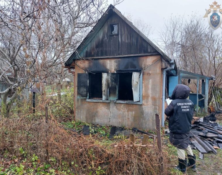 Калининградец погиб при пожаре в дачном домике