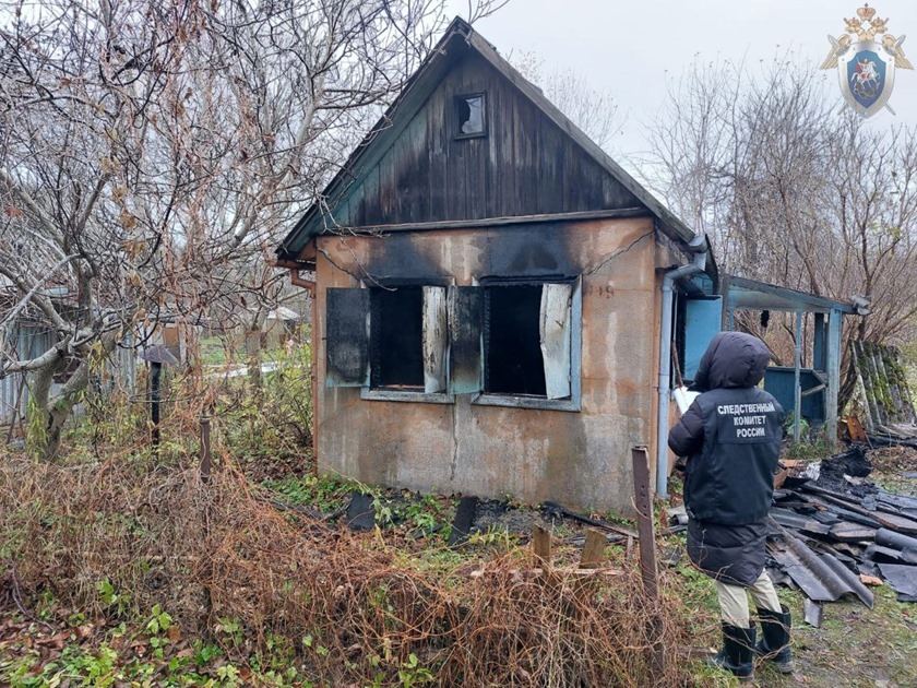 Калининградец погиб при пожаре в дачном домике