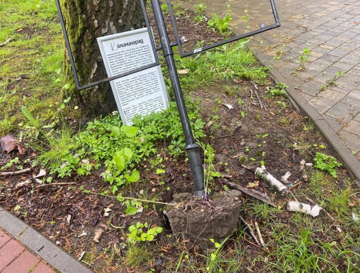 Подростковый вандализм в Черняховске Подростковый вандализм в Черняховске