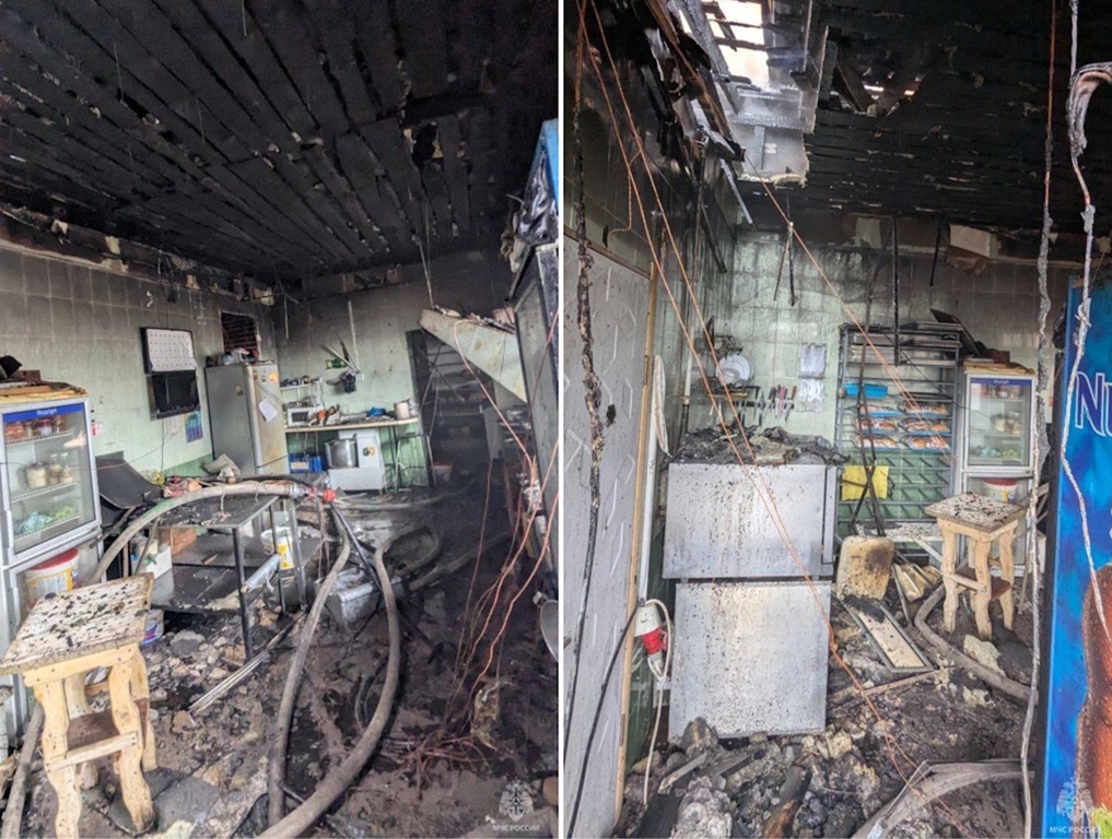 Кафе в Гусеве едва не сгорело из-за неисправной техники