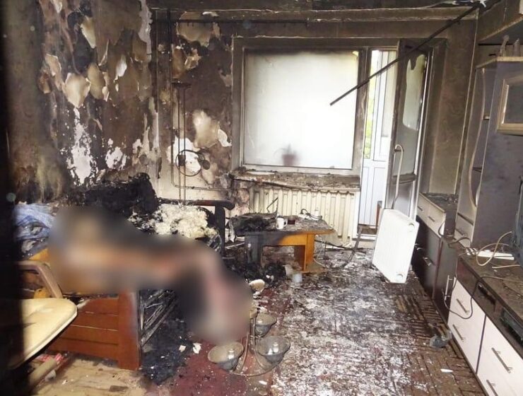 Следователи выясняют причины гибели человека при пожаре в Калининграде