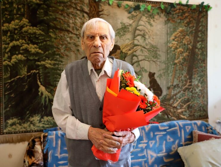 Ветеран Великой Отечественной войны Николай Коломак отметил 100-летний юбилей