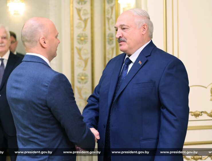 Беспрозванных встретился с Лукашенко