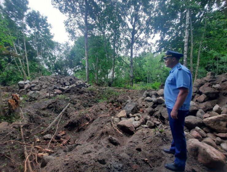 Прокуратура проверяет разрушения фундаментов и вырубки деревьев в поселке Нагорное Прокуратура проверяет разрушения фундаментов и вырубки деревьев в поселке Нагорное