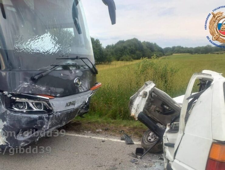 Трагическое ДТП на трассе близ Немана: погиб водитель, четверо в больнице