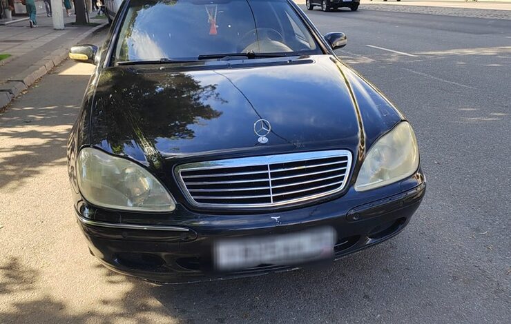 Должник лишился «Мерседеса» из-за горы неоплаченных штрафов