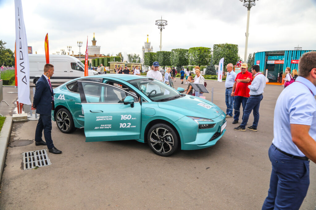 «Автотор» представил электромобили двух собственных брендов на ВДНХ