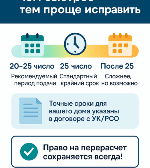 Как исправить ошибку в показаниях счетчика воды и получить перерасчет от УК