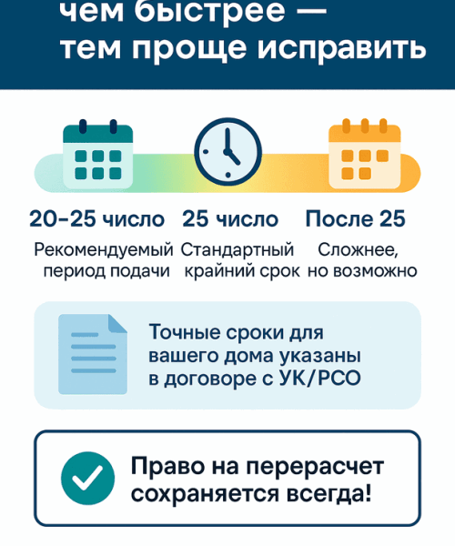 Как исправить ошибку в показаниях счетчика воды и получить перерасчет от УК