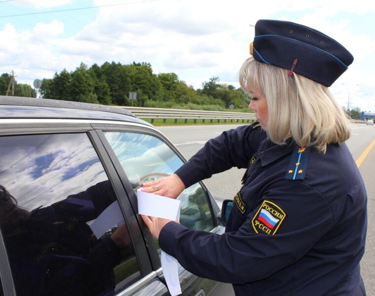 В Калининграде прошла спецоперация по поиску водителей-должников