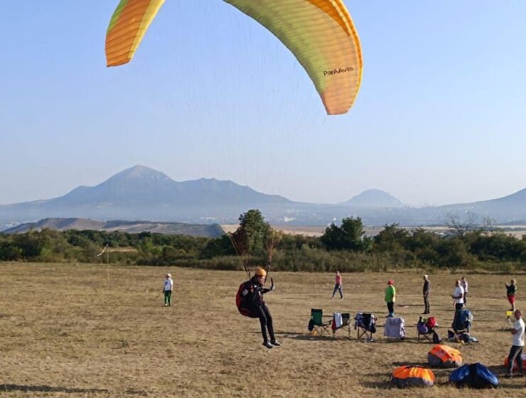 Калининградские парапланеристы стали победителями юниорского первенства России