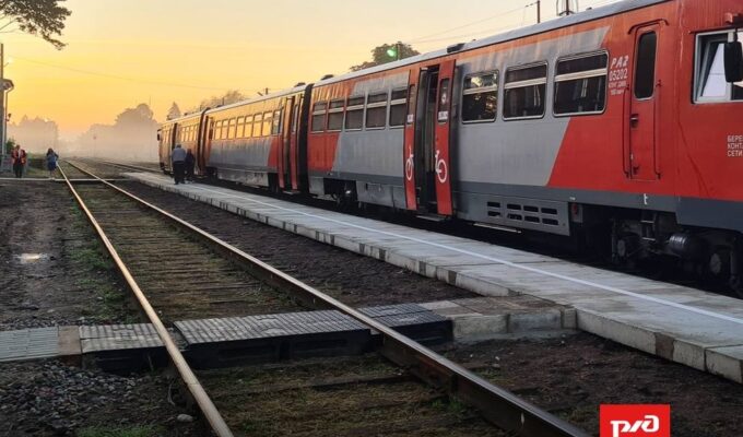 Новая ветка: из Немана в Калининград впервые пустили пригородный поезд