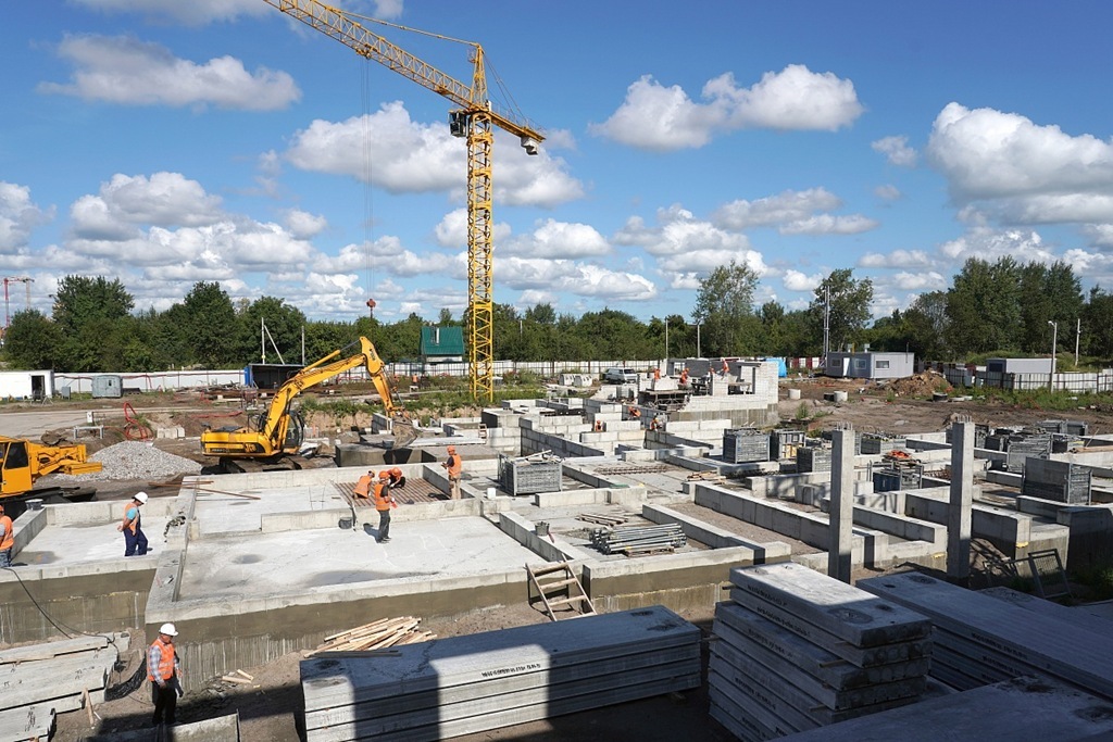 Объём строительных работ в Калининградской области снизился на 10%