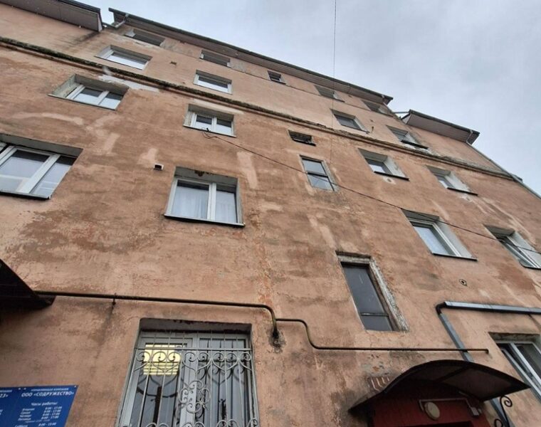 В Калининграде прокуратура начали проверку после обрушения перекрытий в жилом доме