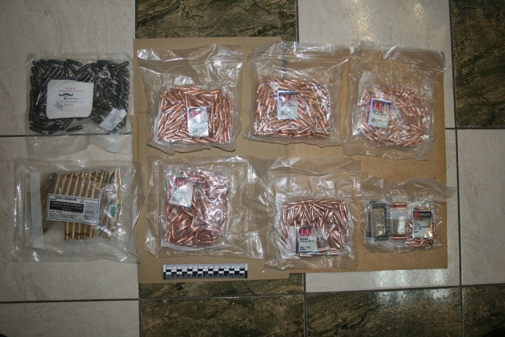 Немец пытался провезти через границу сотни пуль для «друга»