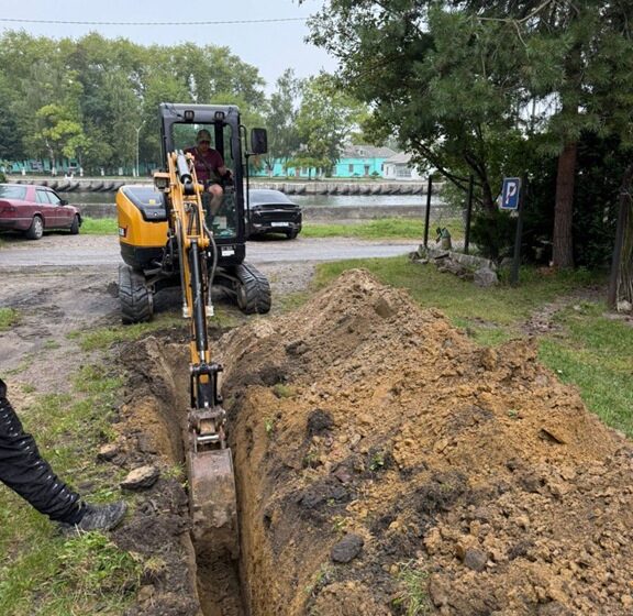 В Балтийске прокладывают газ к жилым домам В Балтийске прокладывают газ к жилым домам
